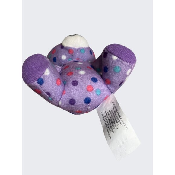 Build a Bear McDonalds Happy Meal Purple Polka Dot Bear #4 2015 - Picture 9 of 10